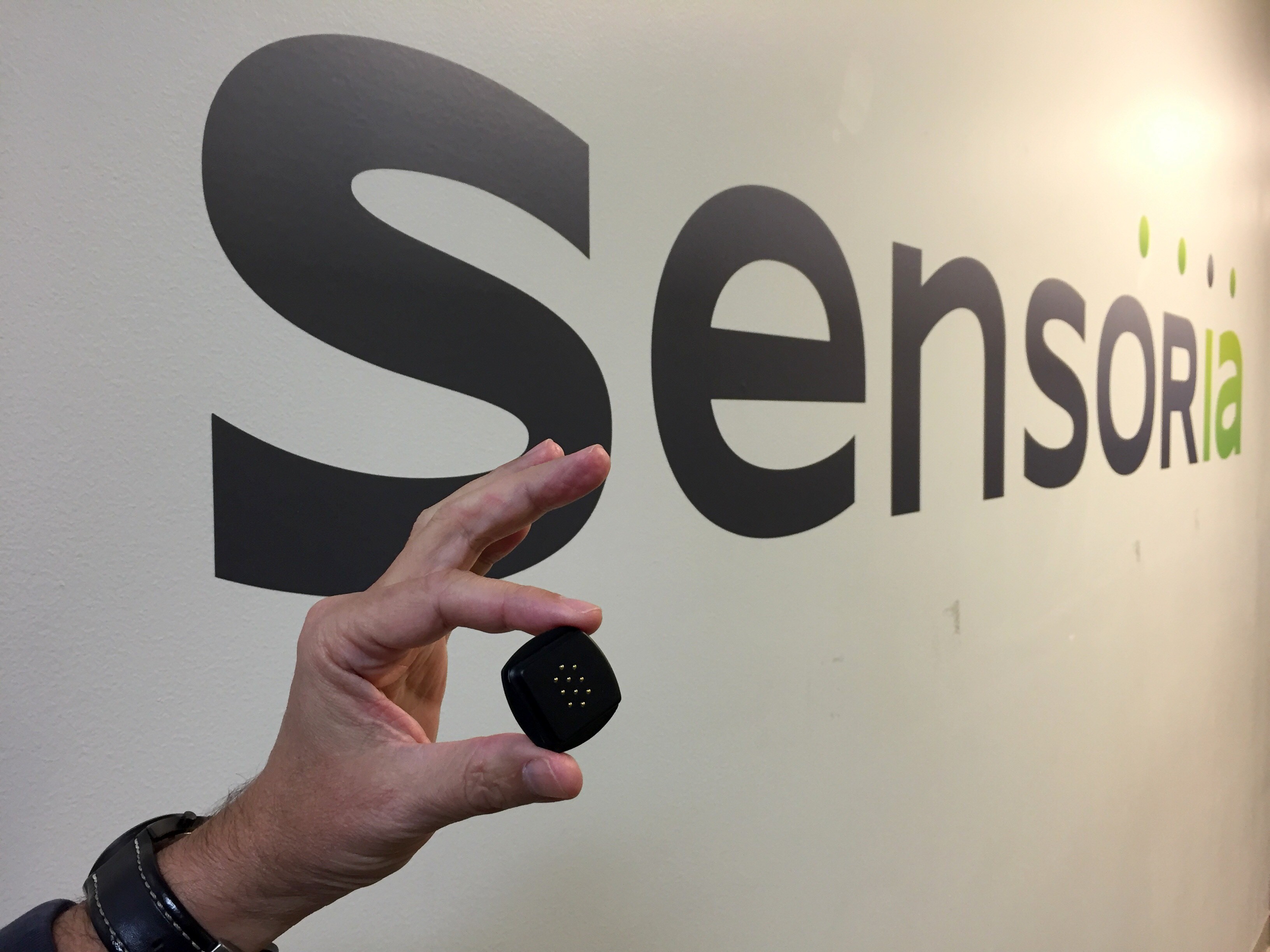 A key component of the new Sensoria Development Kit platform is the new Sensoria Core electronics module. © Sensoria 